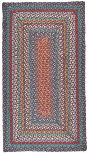 Braided Rug | Carnival Blue Rectangle