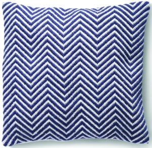 hug-rug-woven-cushion-herringbone-navy