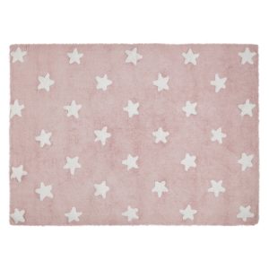 Lorena Canals Rug | Stars Pink/White