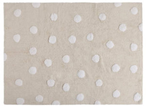 lorena-canals-rug-polka-dots-beige-white