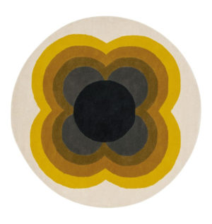 Orla Kiely Rug | Sunflower Yellow 060006