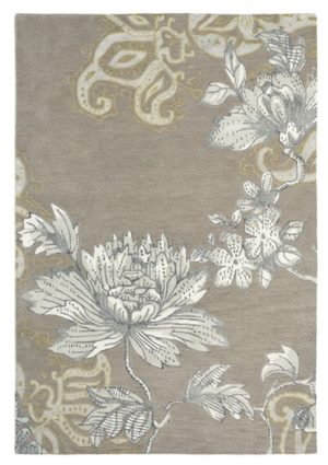 Wedgwood Rug | Fabled Floral Grey 37504