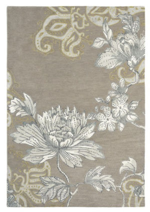 Wedgwood Rug | Fabled Floral Grey 37504 | Custom Size