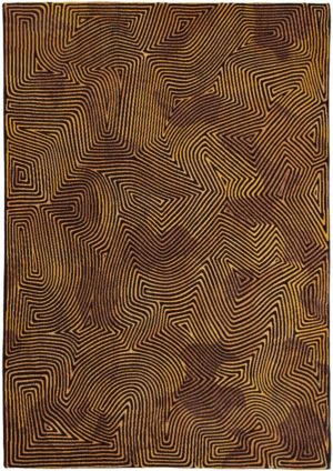 louis-de-poortere-rug-coral-9227-black-gold