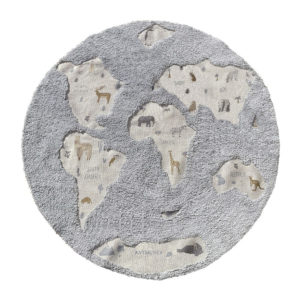 children-rug-world-map