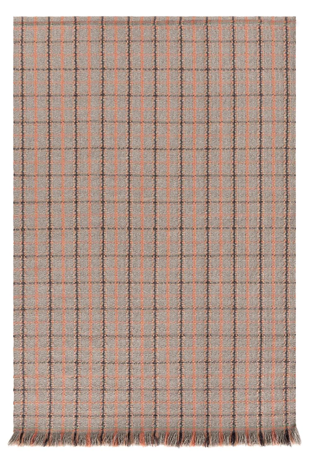 gan-rug-garden-layers-tartan-terracotta