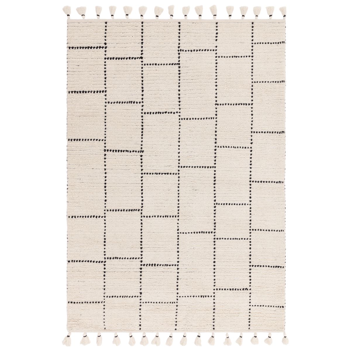 asiatic-rug-nepal-tile-cream-black