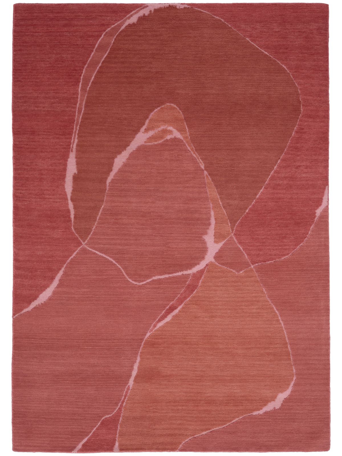 linie-design-rug-lucid-trace-coral-red